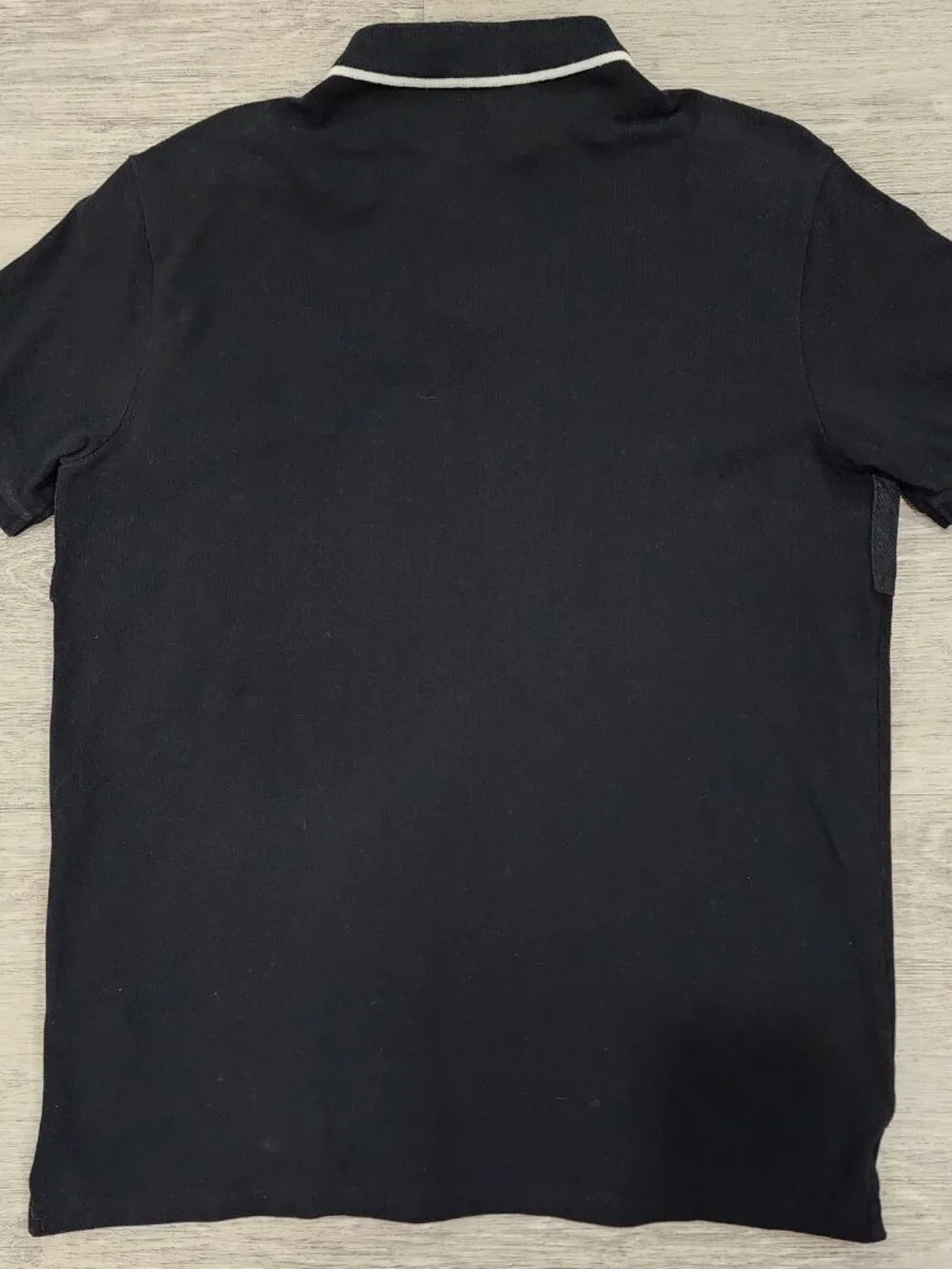 Polo Ralph Lauren Big Pony Custom Fit Black Polo Shirt Men's L Preppy Casual